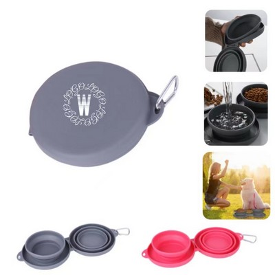 Silicone Foldable Pet Bowl