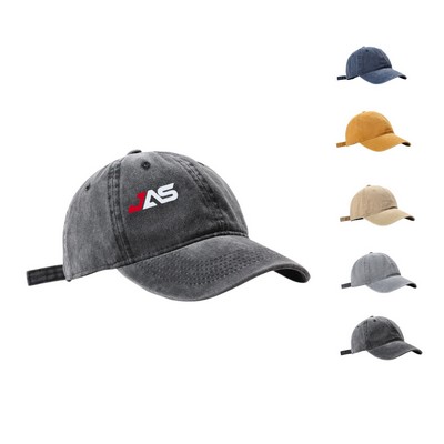 Vintage Washed Cotton Dad Hats
