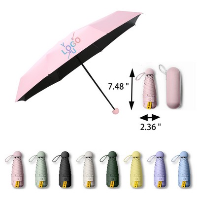 Compact Umbrella with Carrying Sleeve