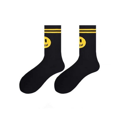 Custom Cotton Crew Socks