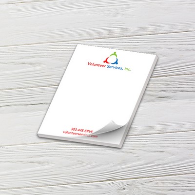 Full-Color Notepads - 50 Sheets (4" x 5")