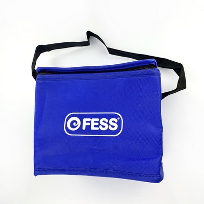 Non Woven Cooler Tote Bag Insulated With EPE Foam And Aluminum Foil Inside Lining