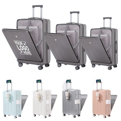 3-Piece Front-Opening Spinner Luggage Set
