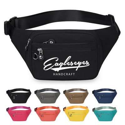 Waterproof Oxford Polyester Sports Fanny Pack
