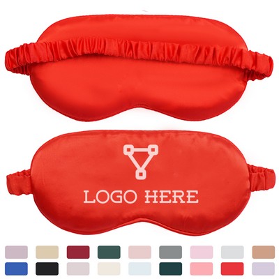 Dual-Sided Deluxe Imitation Silk Eye Mask