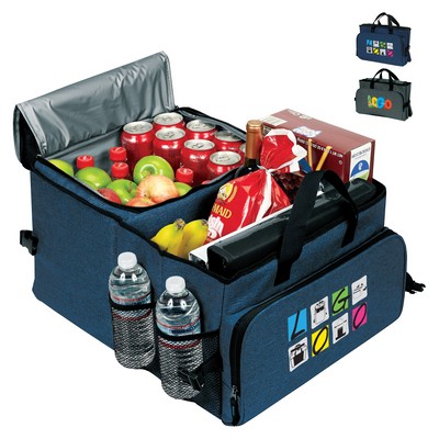 Deluxe 40 Can Cooler Trunk Organizer