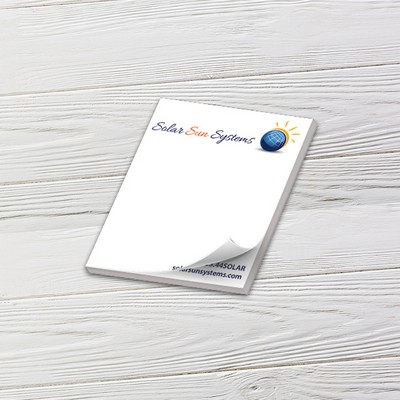 Full-Color Notepads - 50 Sheets (3.5" x 4.25")