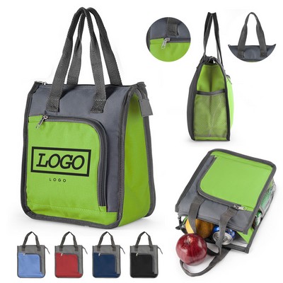 Portable Oxford Cloth Handheld Lunch Bag