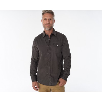 Criquet Long Sleeve Corduroy Pearl Snap