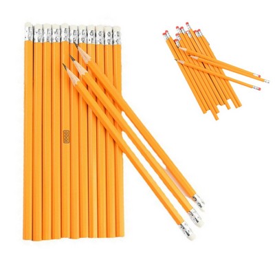 Multifunction Writing Wooden HB Pencils w/ Eraser