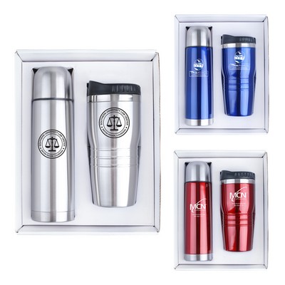 Thermos & Tumbler Gift Set