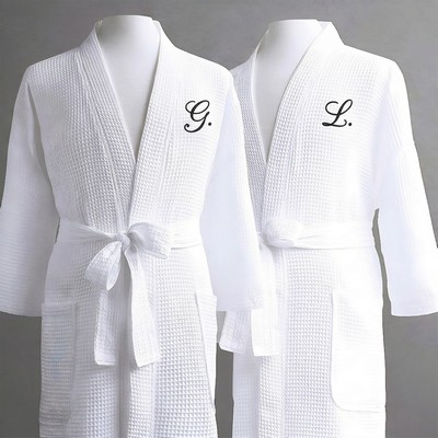 Waffle Weave Length Robe