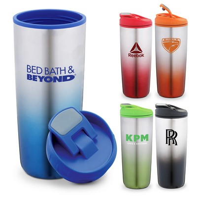 18 Oz. Chroma Stainless Tumbler w/Plastic Interior