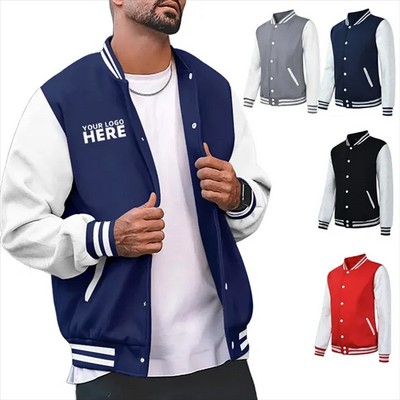 Classic Premium Men's Varsity Letterman Jacket