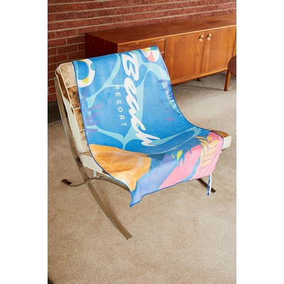 Microfiber Max Dry Sand Proof Beach Towel w/Elastic Band (30"x 60")