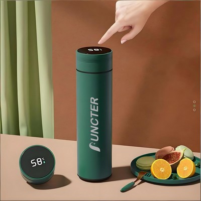16 Oz./480ml Smart LED Water Bottle 316 Stainless Steel Vacuum Insulated Bottle Thermal Bottle
