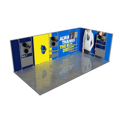 20' Backlit Trade Show Display - Design 5 (Double Sided)