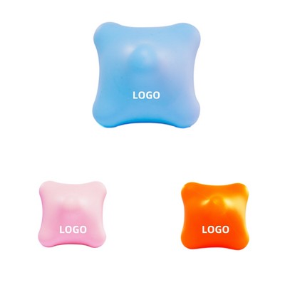 Practical Hexagonal Shaped Silicone Massage Ball
