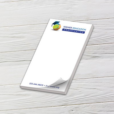 Full-Color Notepads - 25 Sheets (4" x 7")