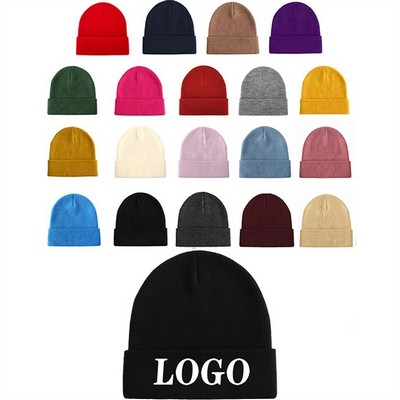 Unisex Knit Warm Beanie Hat