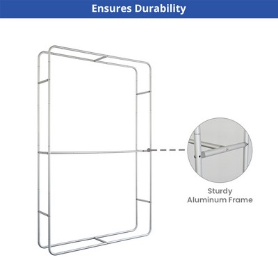 3D Fabric Banner Stand with Round Corners (Hardware only)