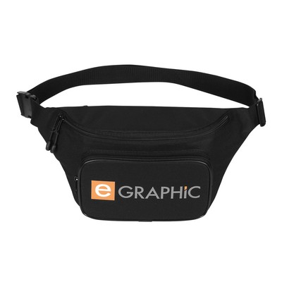 3-Zip Crossbody Fanny Pack