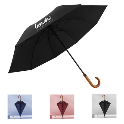 Elegant Wooden Golf Umbrella