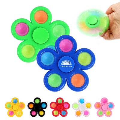 Fidget Push Pop Spinner