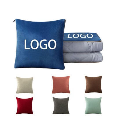 Travel Blanket Pillow 2" 1