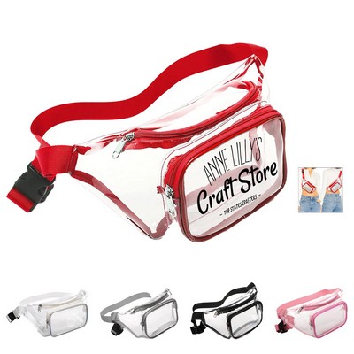 Clear PVC Waterproof Fanny Pack