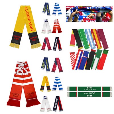 Stadium Cheering Knit Scarf