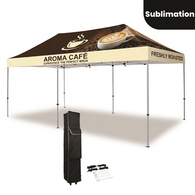 10' x 20' Premium Popup Tent Kit with Hex Aluminum Frame