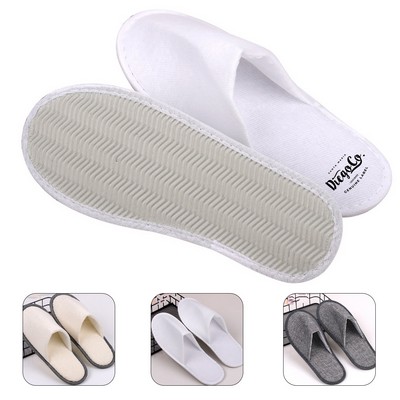 Hotel Spa Closed Toe Slippers