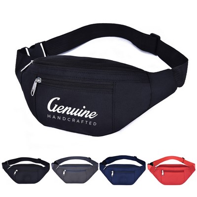 Waterproof Oxford Adjustable Fanny Pack