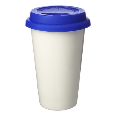 Double Wall Ceramic Custom Tumblers . 11 oz