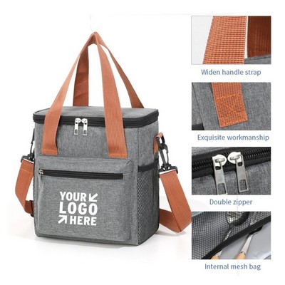 Insulated Double Layer Cooler Bag