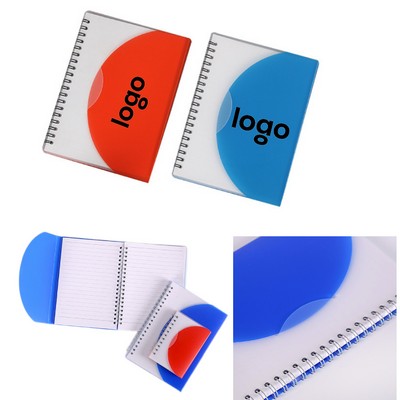 Small Custom Spiral Curve Notebook