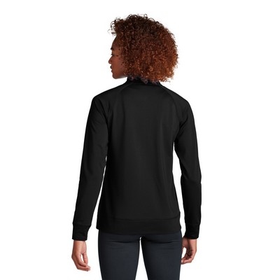 Sport-Tek® Women's Sport-Wick Stretch Full-Zip Cadet Jacket