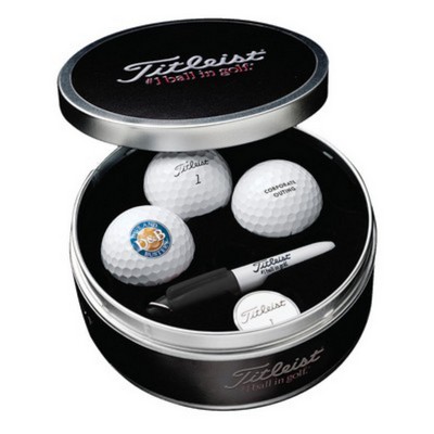 Titleist® Pro V1X Golf Ball Gift Tin Set