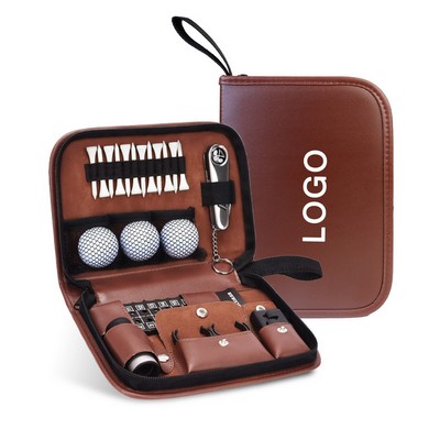 Golf Accessory Bag Multi-functional PU Storage Bag