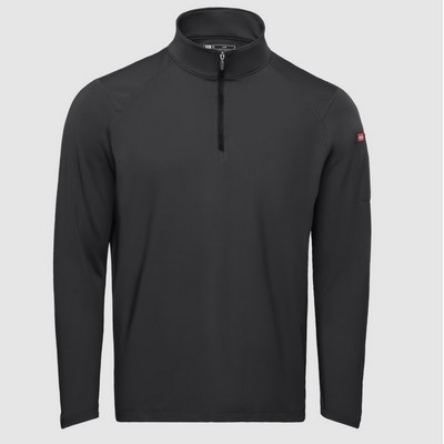 Red Kap® Men's Performance Quarter Zip Cadet Collar Pullover
