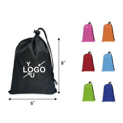 Non Woven Jewelry Pouch with Drawstring