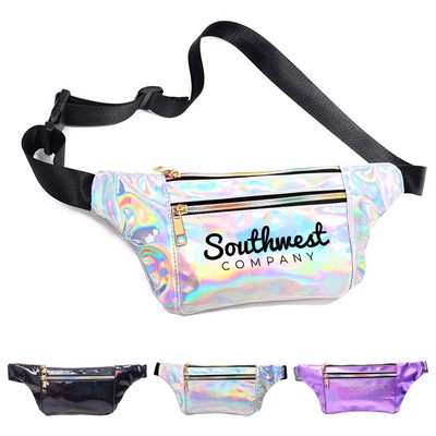 Holographic Running Fanny Pack