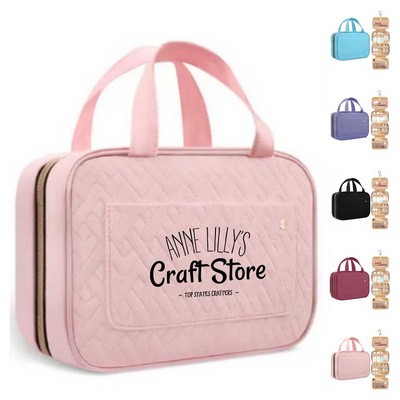 Hanging Waterproof Toiletry Bag with Hook