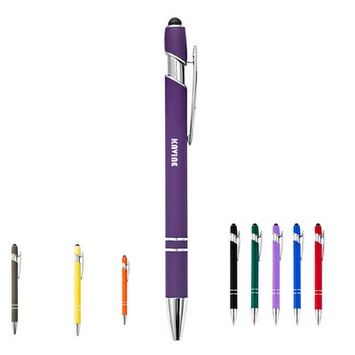 Soft Touch Click Metal Ballpoint