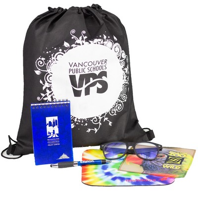 Workday Kit with Blue Light Glasses, Stone Jotter & Stylus Pen