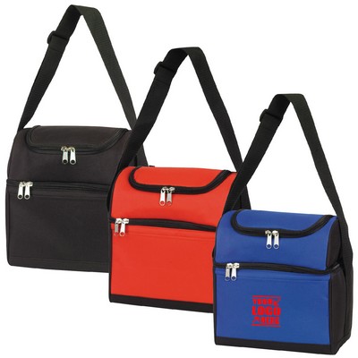 Dual Compartment Lunch Bag