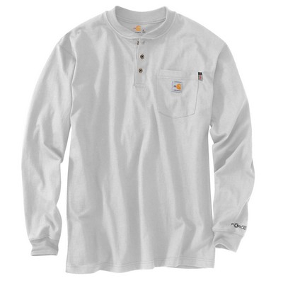 Carhartt 100237 Mens FR Force Dearborn Loose LS Henley