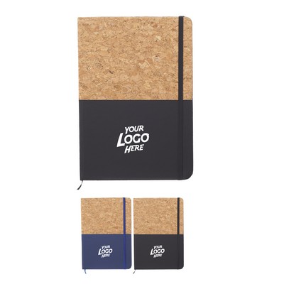 Greensburg Hard Cover Cork Bound Notebook