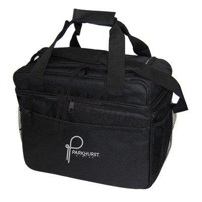 Double Compartment 24-Can Cooler